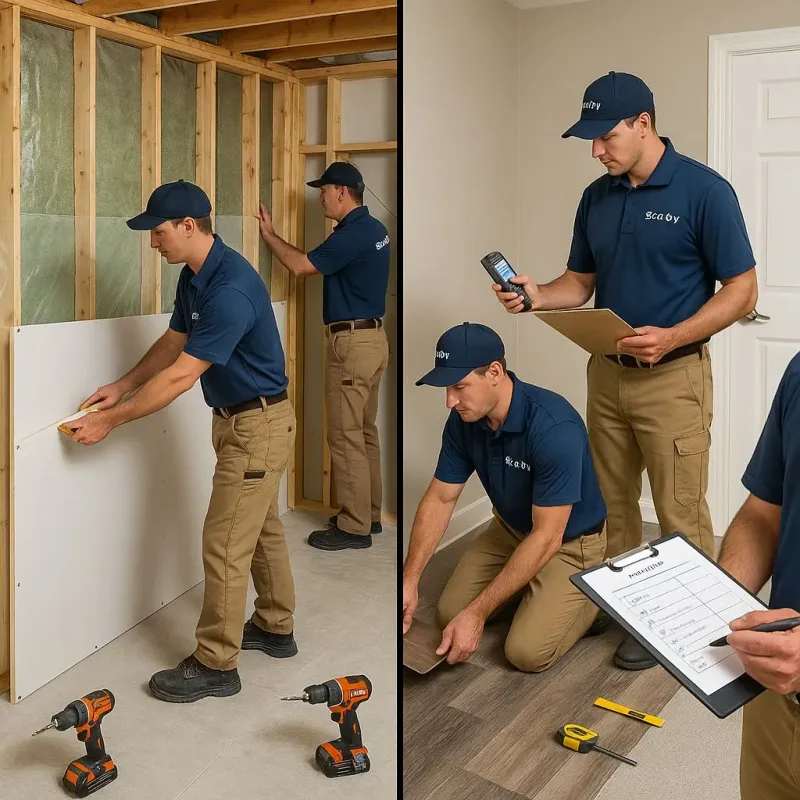 Repairs and Reconstruction process in Forest Hill, TX