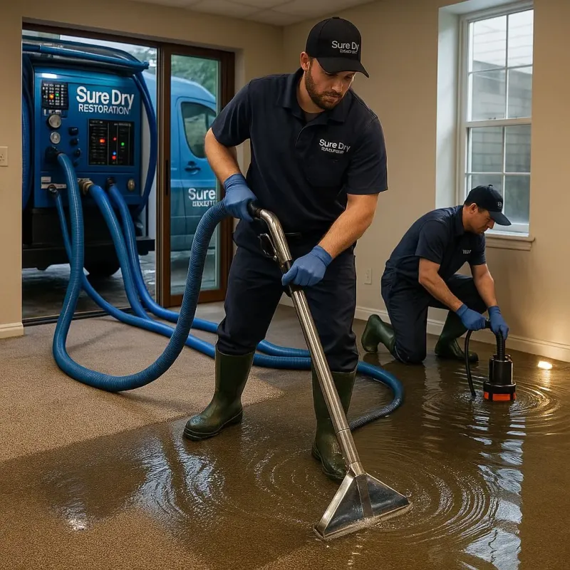 Water Extraction and Removal process in Forest Hill, TX